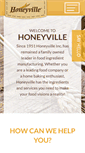 Mobile Screenshot of honeyville.com
